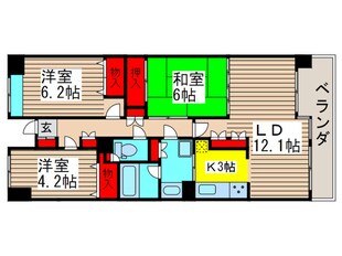 ＰＬＥＮＤＹ市川大野の物件間取画像